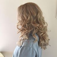Blonde curls